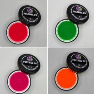 Polymel UV phosphorescents