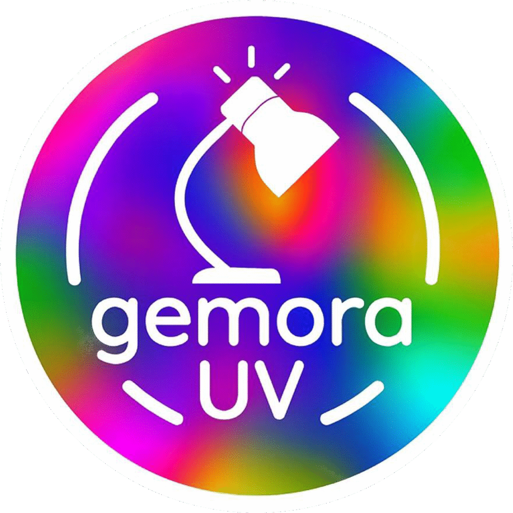 Logo Gemora UV couleurs